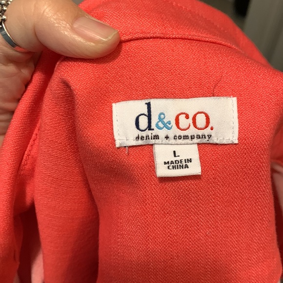 Denim and Company jean jacket size large - Picture 7 of 8